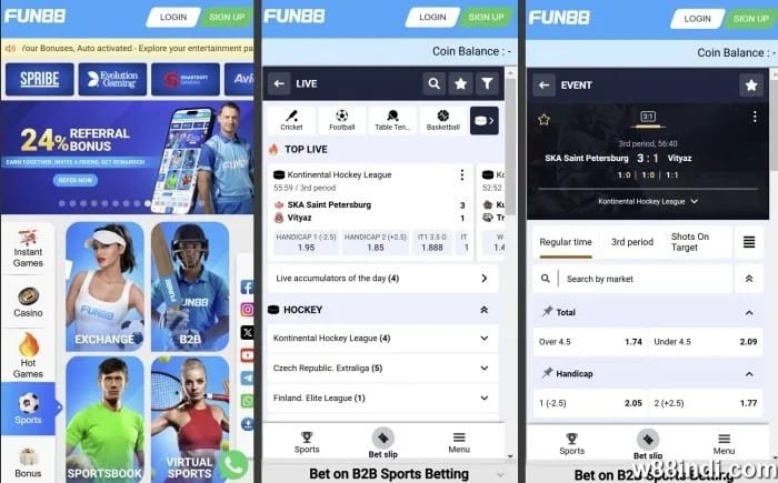 ฮอกกี้ที่ดีที่สุด แอพในประเทศไทย สนุก88